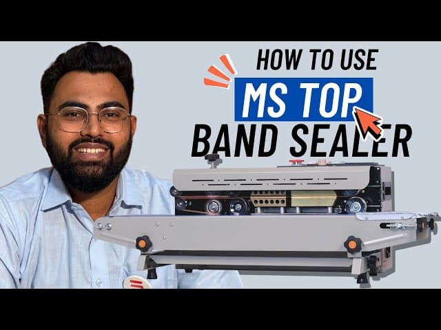 Product showcase video thumbnail